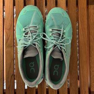 On cloud running shoes